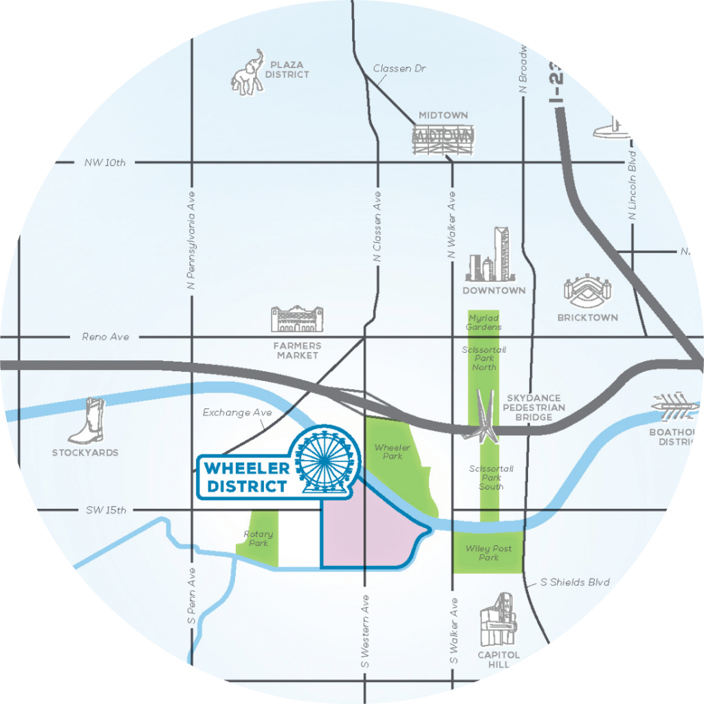 Wheeler District Map