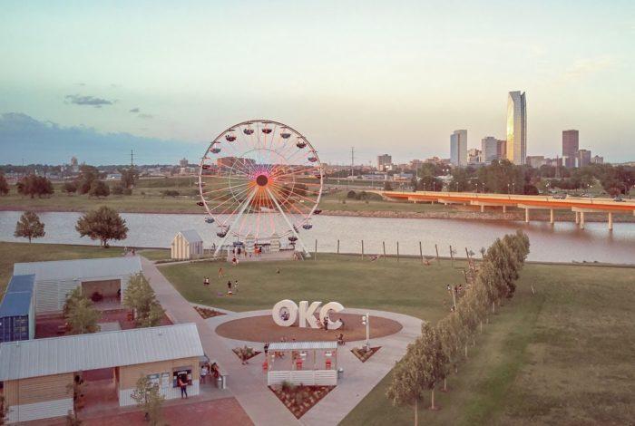 Wheeler District Ferris Wheel OKC