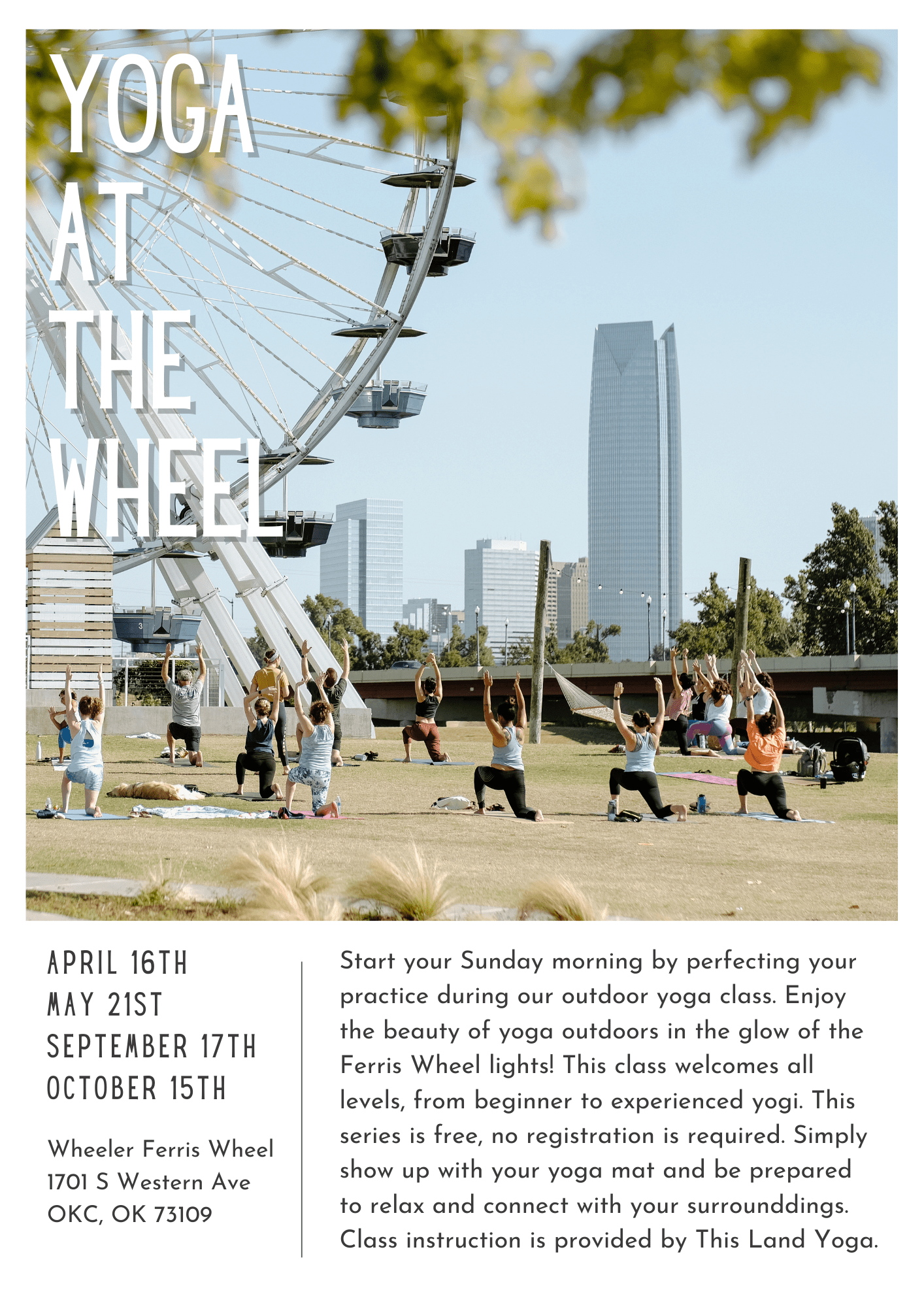 Yoga at the Wheel
