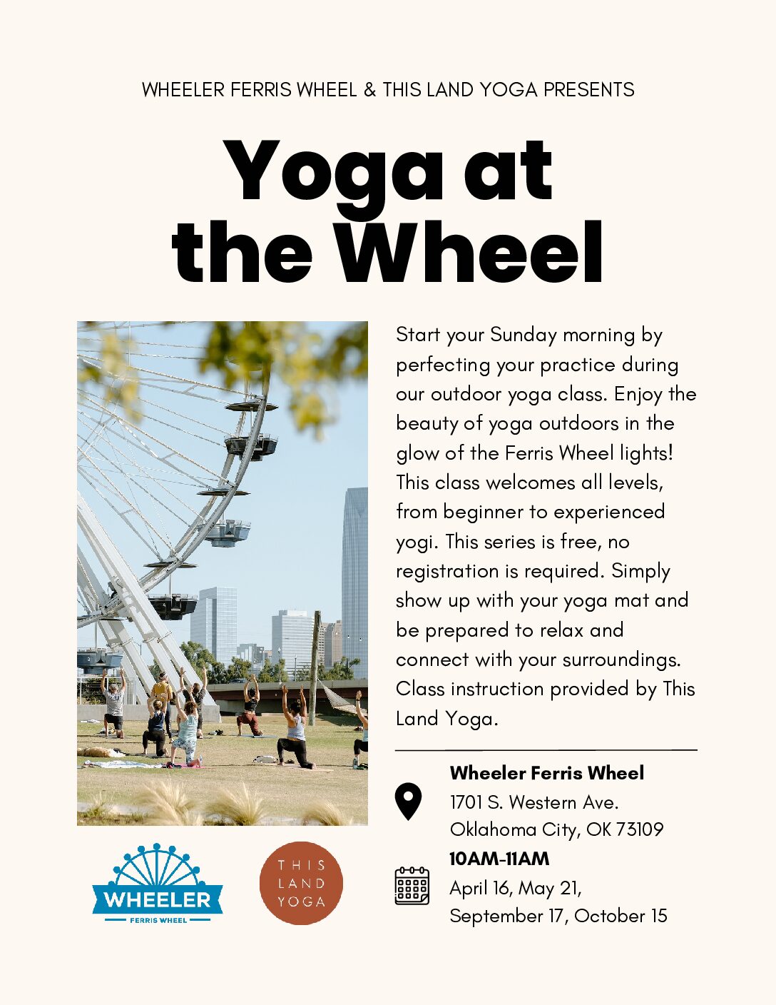 Yoga at the Wheel