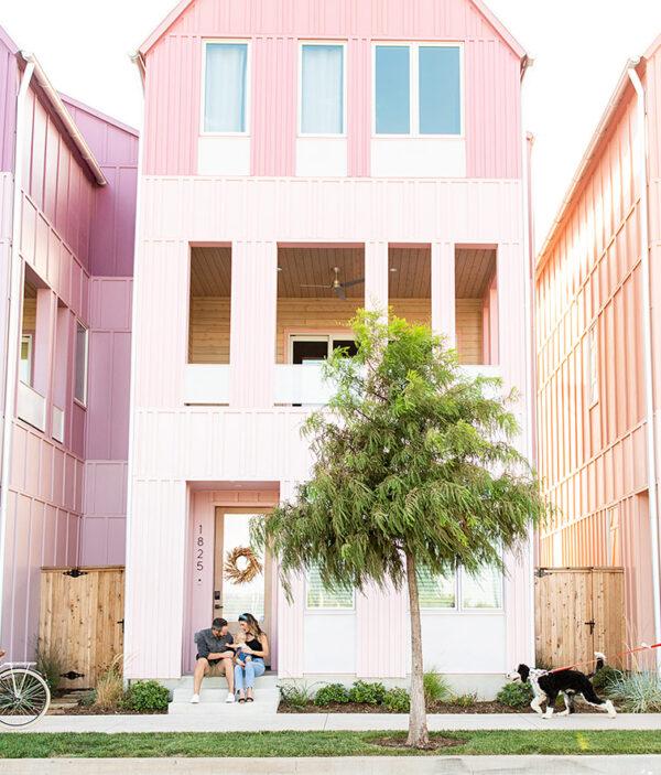 Illustration of Sustainable Apartment Renovation For Bikeable Communities