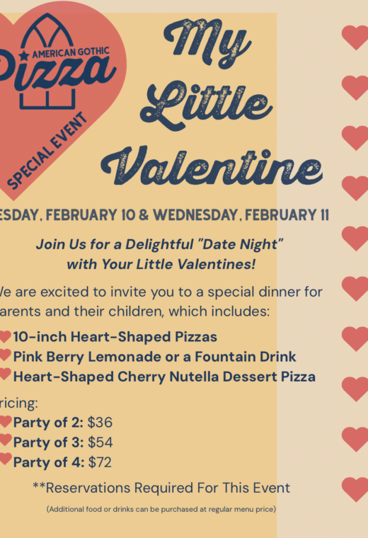 American Gothic Pizza My Little Valentine