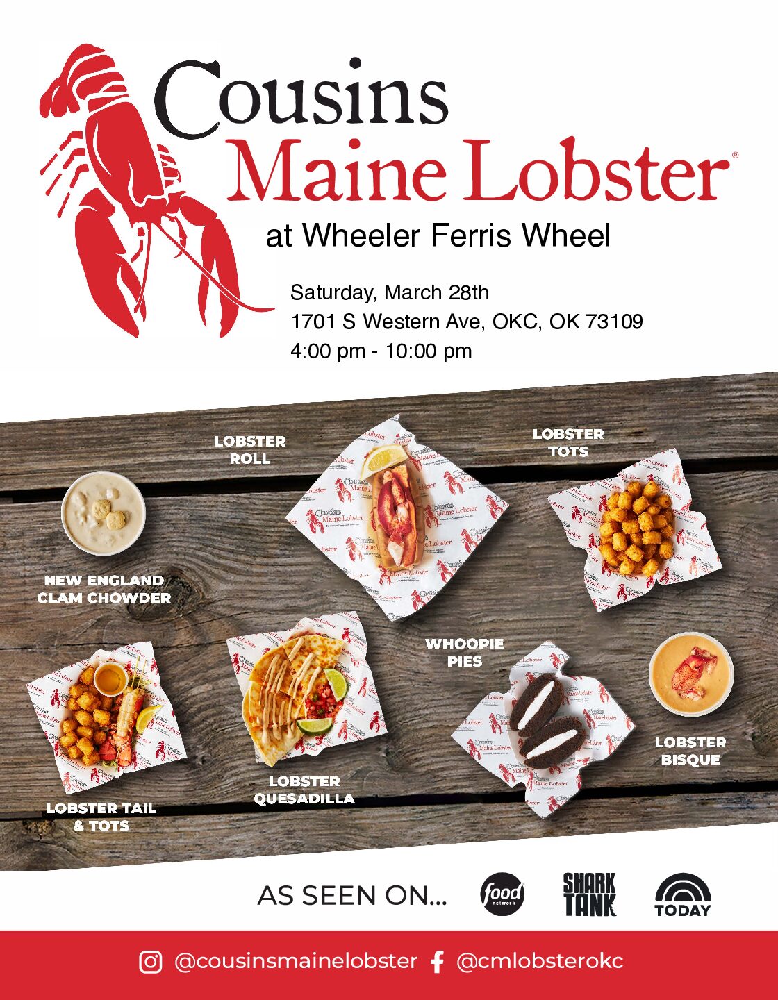 Cousins Maine Lobster at Opening Day