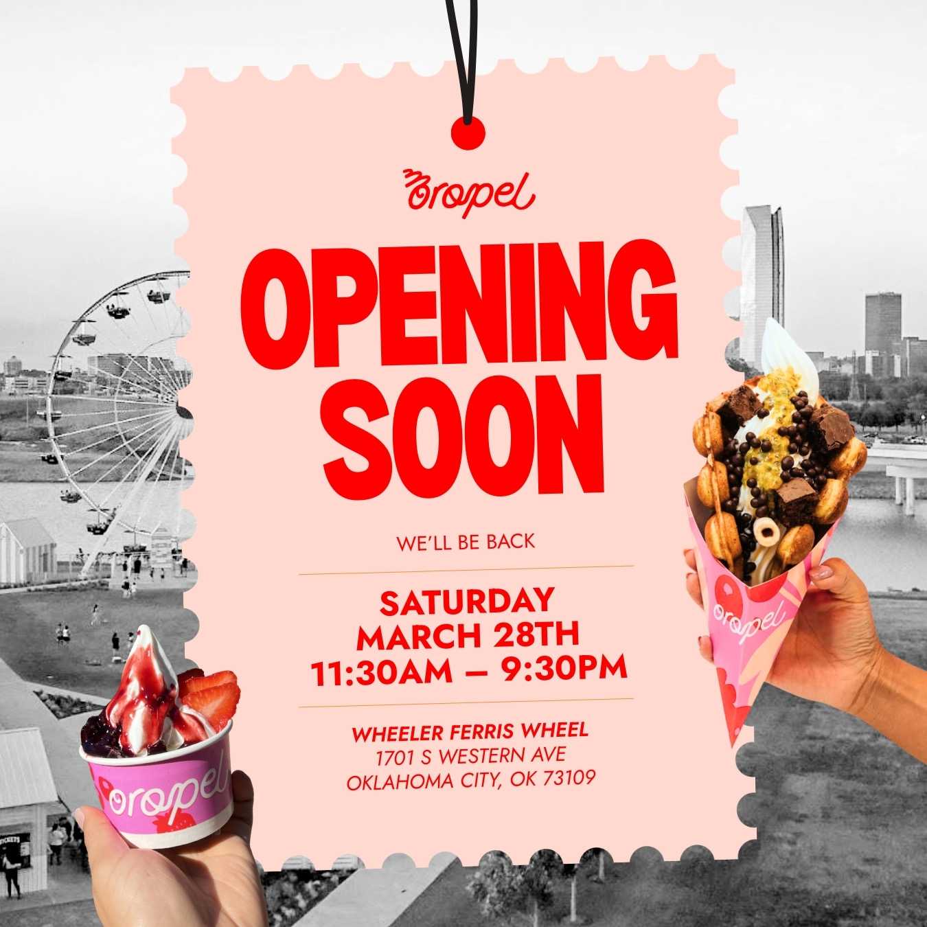 Oropel at Opening Day