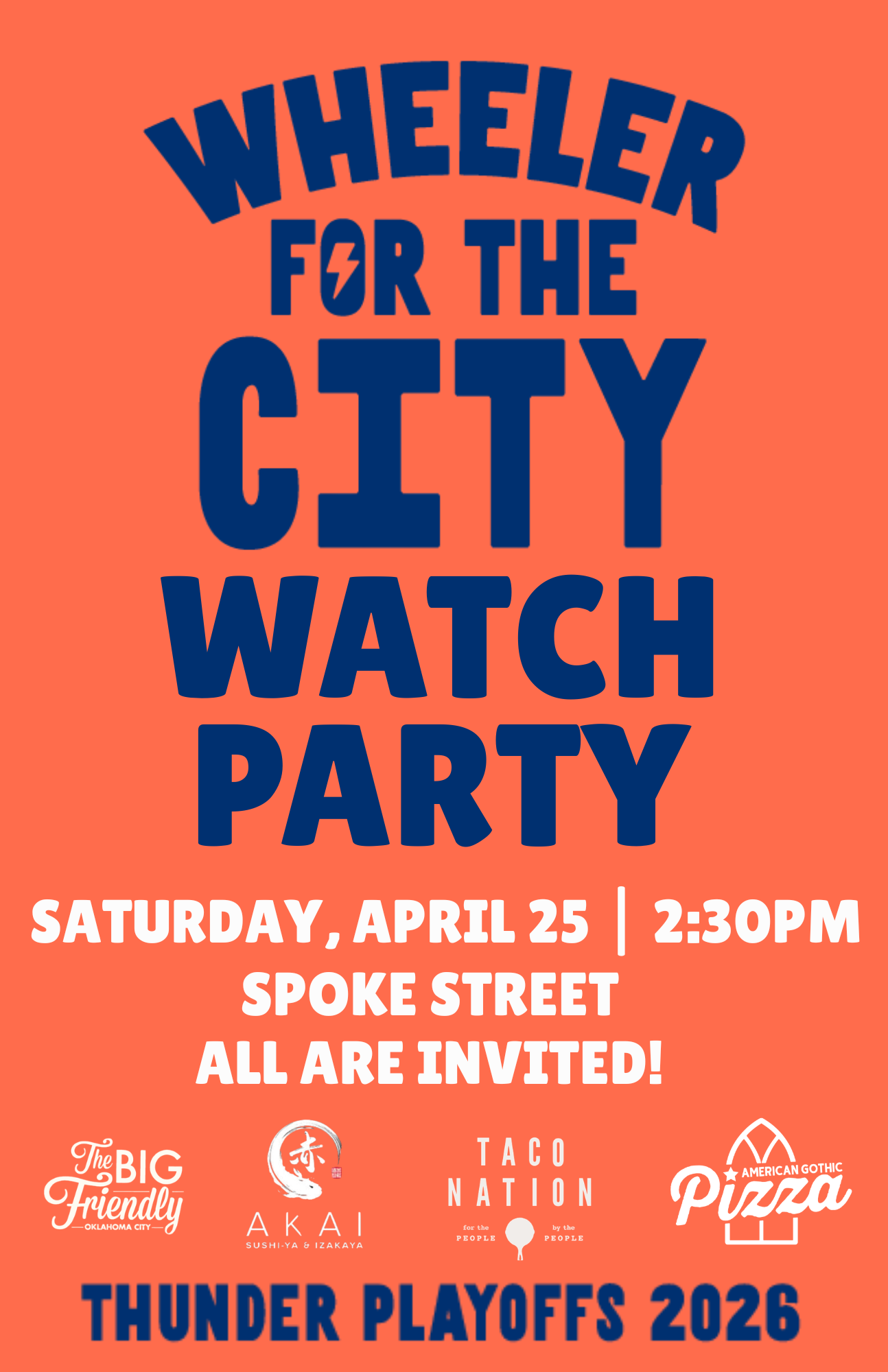 Wheeler Thunder Watch Party