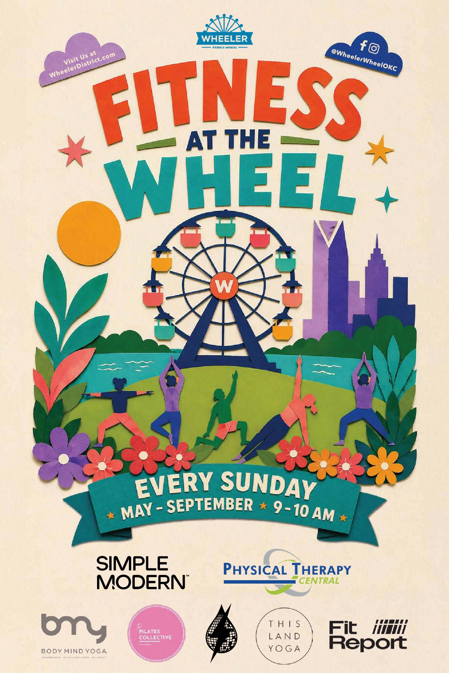 Fitness at the Wheel x This Land Yoga