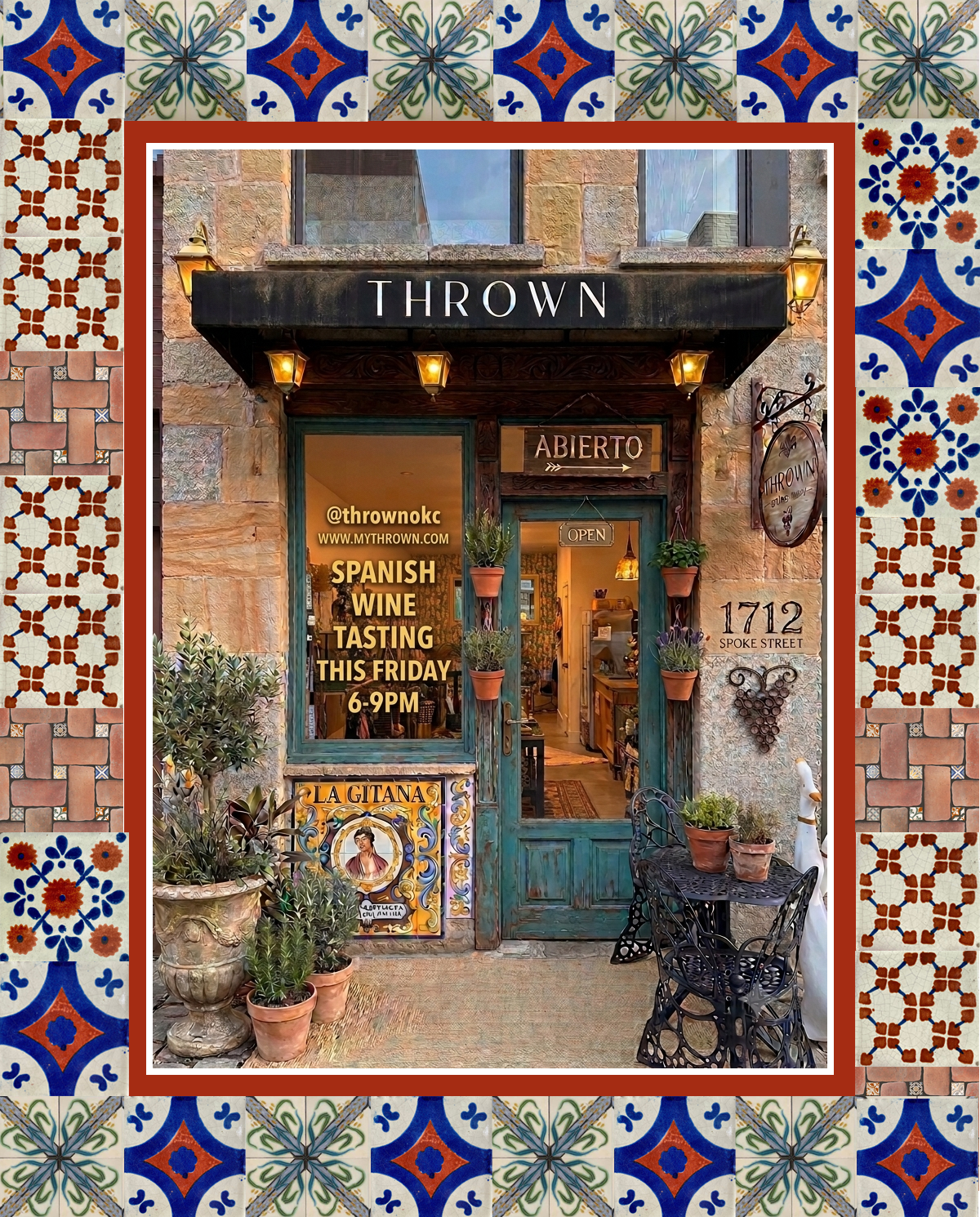 Thrown Design & Wine Pop-Up