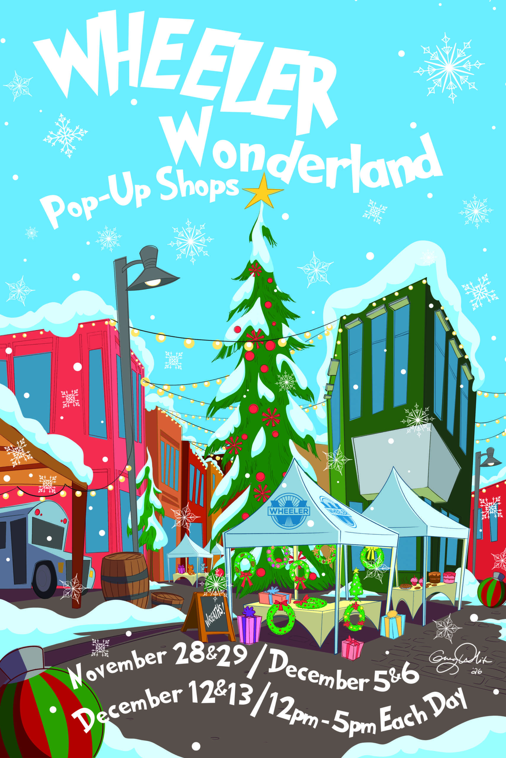 Wheeler Wonderland Pop-Up Shops